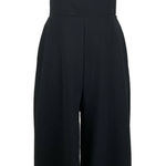 AQUA Black Backless Wide Leg Jumpsuit Size 8 by Sleeveless with Pockets Photo 0