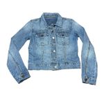 Kut From The Kloth Classic Blue Denim Jean Jacket Women's Small Photo 1