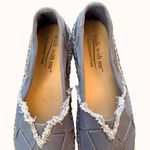Coldwater Creek Walk With Me  Espadrille Platform Flats Blue Canvas Size 7.5 Coas Photo 3