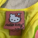 Hello Kitty  Yellow Flowy Tank Top with Embroidery Photo 1