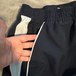 Nike Women's Navy Athletic Shorts with White Accents Photo 2