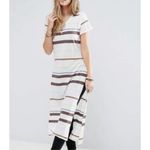 Free People  NWT too legit side slit maxi shirt coverup small Photo 2