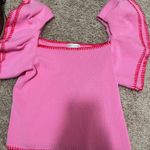 Vestique  Pink Tank Ruffle Photo 1