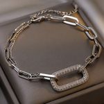 πππ3 for 12$πππElegant Silver Chain Bracelet Photo 0