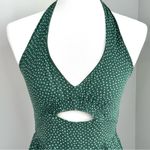 Kendall + Kylie  Dark Green Halter Dress Size Small Photo 2