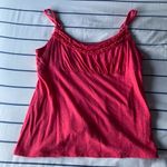 INC  pink tank top with frill detailing Photo 3