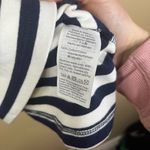 J.Crew Womens Classic Nautical Preppy Navy Striped Tank Size Small Travel Photo 4