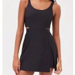 Outdoor Voices  Court Dress Black Workout Mini Dress with Cutouts Size XS Photo 0