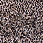 Nine & Co by Nine West Leopard Print V Neck Short Sleeve Midi Dress Size M Brown Size M Photo 6