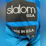 Vintage Slalom bomber jacket Blue Size 12 Photo 2