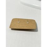 Flower Woven Crochet Style Plastic Acrylic Stud Earrings 1 Pair Green Fashion Green Photo 4