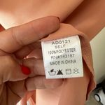 Dance & Marvel  Blush Satin Blouse Photo 5