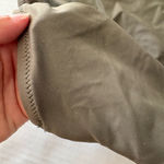 J.Crew Sleek ruched one-shoulder one-piece swimsuit cool cypress green
Size 8 Photo 15