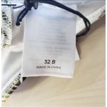 Shade & Shore  32B Bikini Top White Purple Green Floral Tropical Swim Underwire Photo 8