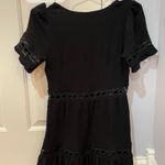 Stone Cold Fox  Dress Black Mini eyelet size 2 US Photo 1