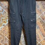 Women's Banana Republic Factory Black TENCEL™ Cargo Jogger NEW with Tags XXS Photo 0