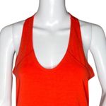 Reebok Tank Womens Medium Orange Crossfit T Back Graphic Top Workout Athleisure Photo 3