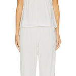 Eberjay Eberjey Mia Cami And Pant PJ Set in Ivory Small Womens Pajamas Pants Top Photo 0