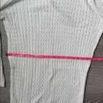 Toteme Cable wool blend Knit Midi Dress Small White Photo 8