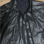 ZARA  leather embellished shirt jacket Photo 2
