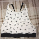 Calvin Klein Logo Patterned  Sports Bra Photo 0