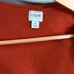 J.Crew Open Front Knit Cardigan Coat – Rust Orange, Size S Photo 5
