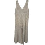 Urban Outfitters  Breezy‎ Plunging Wide Leg Sleeveless Babydoll Jumpsuit Size XS Photo 4