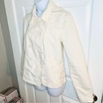 Gap  Double Breasted Long Sleeve Lightweight Jacket Cream M Photo 5