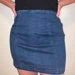 Wild Honey Jean Skirt Photo 0