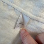 J. Jill Linen Open Vest White. Size Medium Petite. White Photo 2