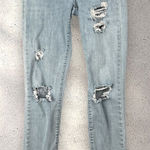 PacSun  Jegging Jeans Women’s Size 24 Light Wash Skinny Fit Distressed Denim Photo 0