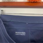 Fabletics Motion365 Navy Blue Black Mesh Panel 7/8 Leggings Size Small Photo 1