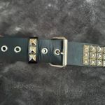 Y2k stud belt Black Photo 1