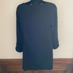 J.Jill Wearever Tab Sleeve Aline Tunic Black Size Small Stretch NWT Photo 2