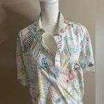 Chico's no iron bow paradise tie sleeve tunic size 2 Photo 2