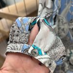 Anthropologie Florence Balducci Cleo Silk Tunic Dress With Tie Neck & Tassel Detail. Photo 4