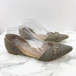 Dr. Scholl's Original Collections Tivoli Flats, Black &‎ White Stripe Fur, 7.5 Photo 3