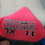 Under Armour blue neon contrast loose fit short sleeve tee size xl Photo 5