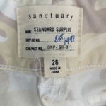SANTUARY Standard Surplus Camouflage Cargo Pants Sz. 26 Tan Photo 10