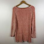 Free People Free‎ People Lennox Tunic Sweater Small Orange Slouchy Chenille Knit Cozy Comfy Photo 3