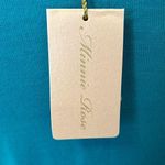 Minnie Rose  Turquoise Open Cardigan Sweater Photo 4