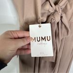 Show Me Your Mumu Wedding Lauren Tie Maxi Dress Size Small Photo 5