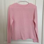 EUC | Women’s pastel light pink acrylic soft crewneck sweater — medium Photo 0