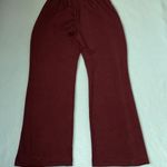 Chico's CHICO’S set TRAVELERS cardigan and no tummy pull on pants burgundy NEW size 12 Photo 5