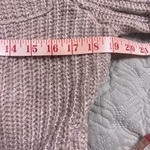 ZARA Size Small Knit Fleece Hooded Long Sweater Jacket Wool Toggle Closure Photo 5