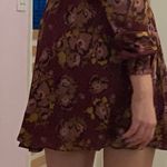 Free People Wine Floral Dress Photo 2
