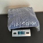 Kendall + Kylie Blue Plush Thick Knit Cropped Sweater Photo 8