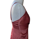 Pretty Little Thing Rose Satin Twist Detail Midi Dress size 2 Photo 9