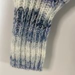 Wild Fable Knit Pull Over Cropped Sweater, Blue Stripe Medium NWT Photo 13