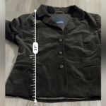 Max Mara 'S  Dark Brown Long Sleeve Button Blazer Size‎ 14 Photo 8